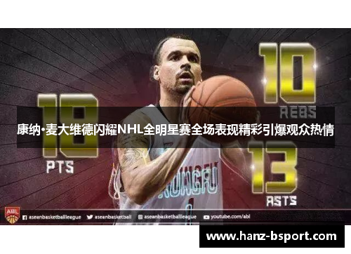 康纳·麦大维德闪耀NHL全明星赛全场表现精彩引爆观众热情 康纳·麦大维德闪耀NHL全明星赛全场表现精彩引爆观众热情